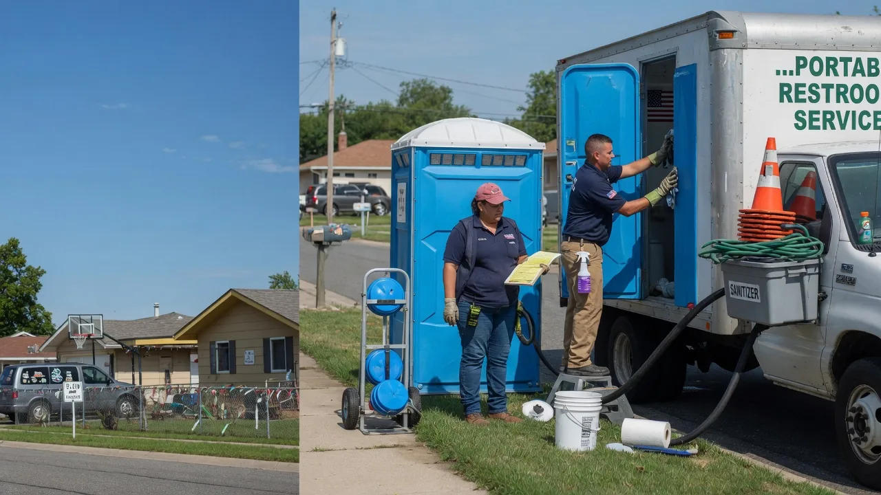 Portable Toilet Rental in Allen, KS near me